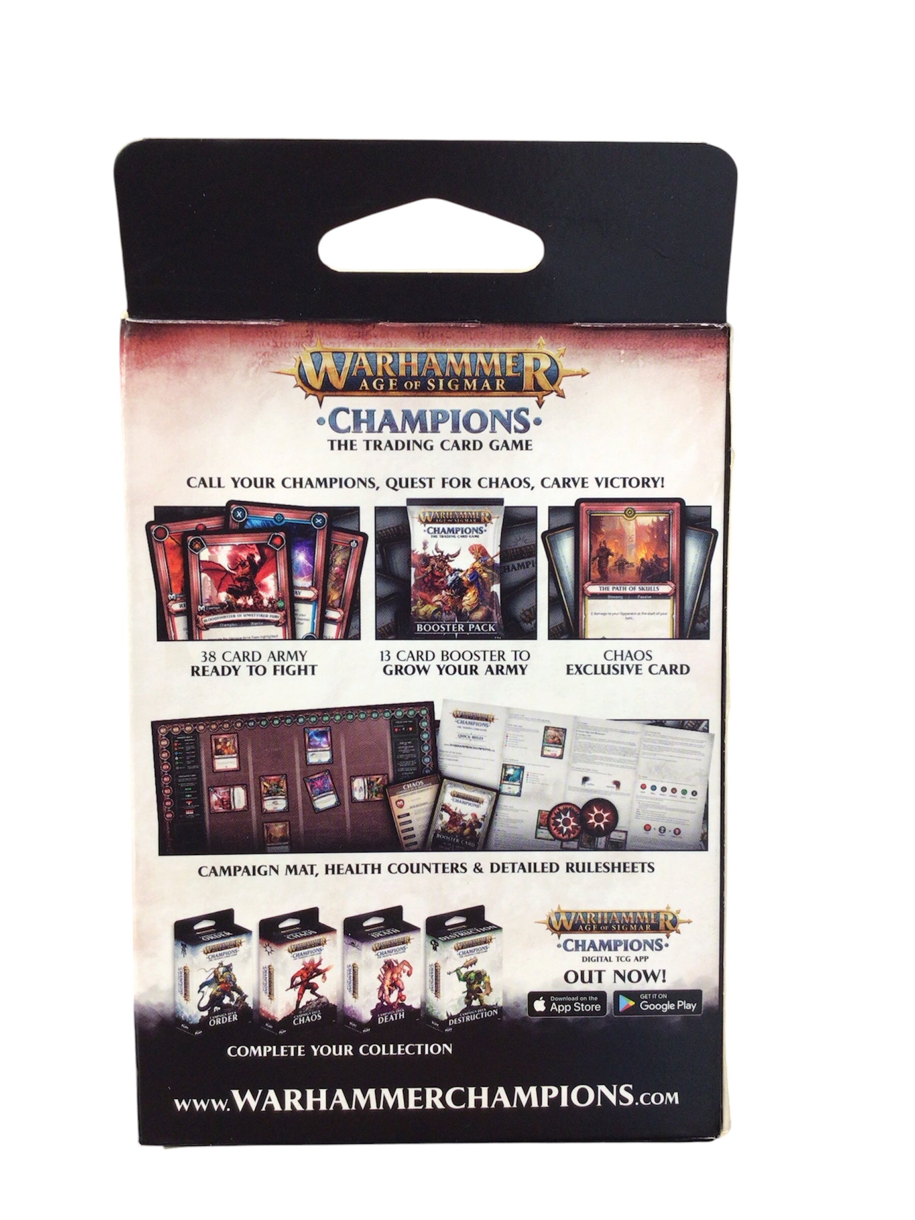 Warhammer Age of Sigmar: Champions TCG – Chaos Campaign Deck (PlayFusion) RRP £15