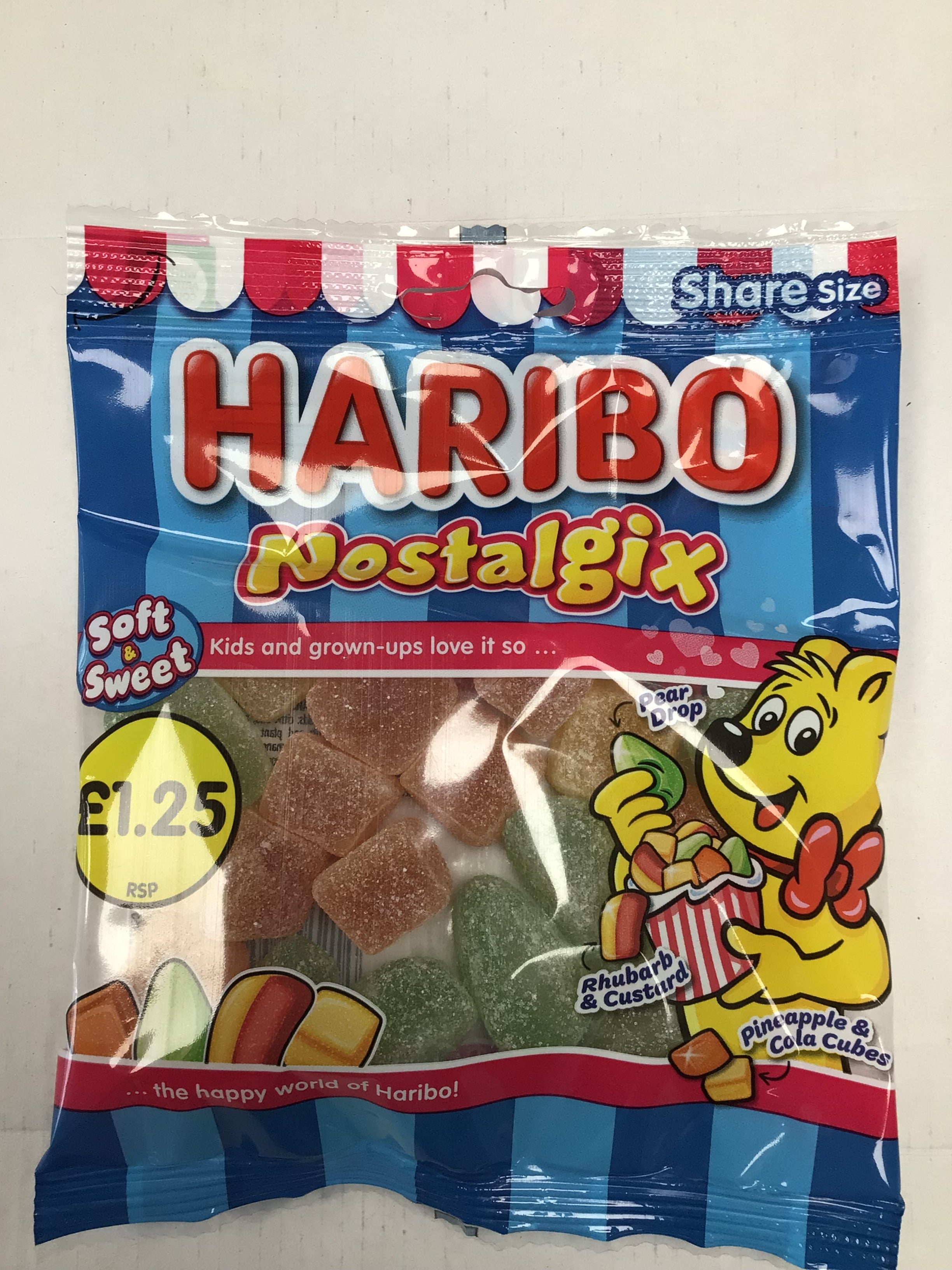 Haribo Nostalgix Share Size