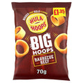 Hula Hoops Big Hoops Barbecue Beef Flavour Grab Bag PM £1.35 - 70g