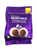 Cadbury Dairy Milk Buttons – The Classic Smooth Milk Chocolate Treat