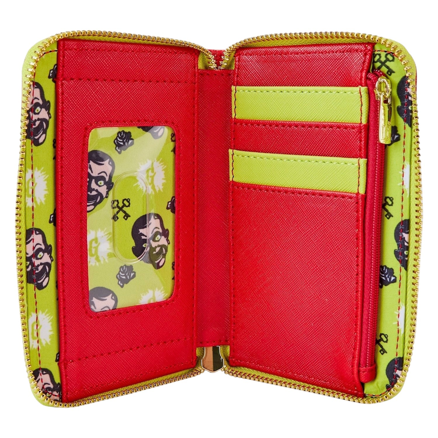 Goosebumps Night of the Living Dummy Book Cover Zip-Around Wallet RRP £40