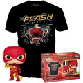 Funko Pop! & Tee: DC The Flash – "Fastest Man Alive" Collector's Box Set