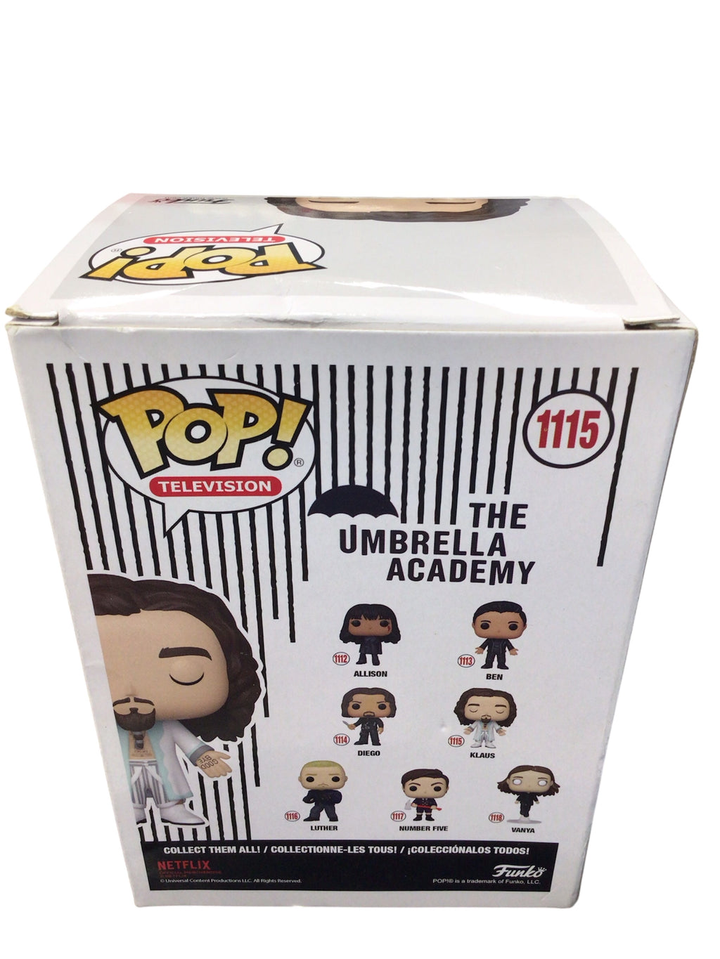 Funko Pop! Television: The Umbrella Academy – Klaus Hargreeves #1115 Vinyl Figure RRP £15