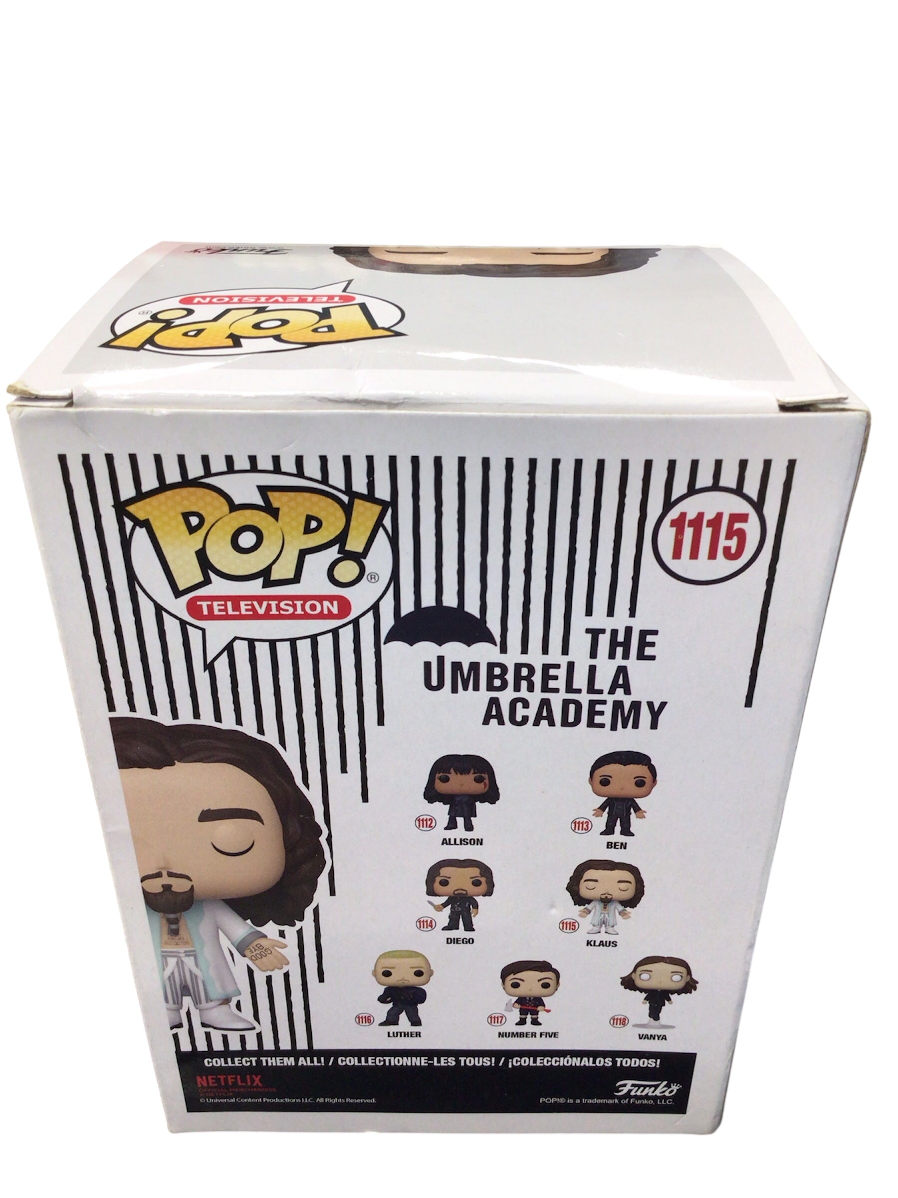 Funko Pop! Television: The Umbrella Academy – Klaus Hargreeves #1115 Vinyl Figure RRP £15