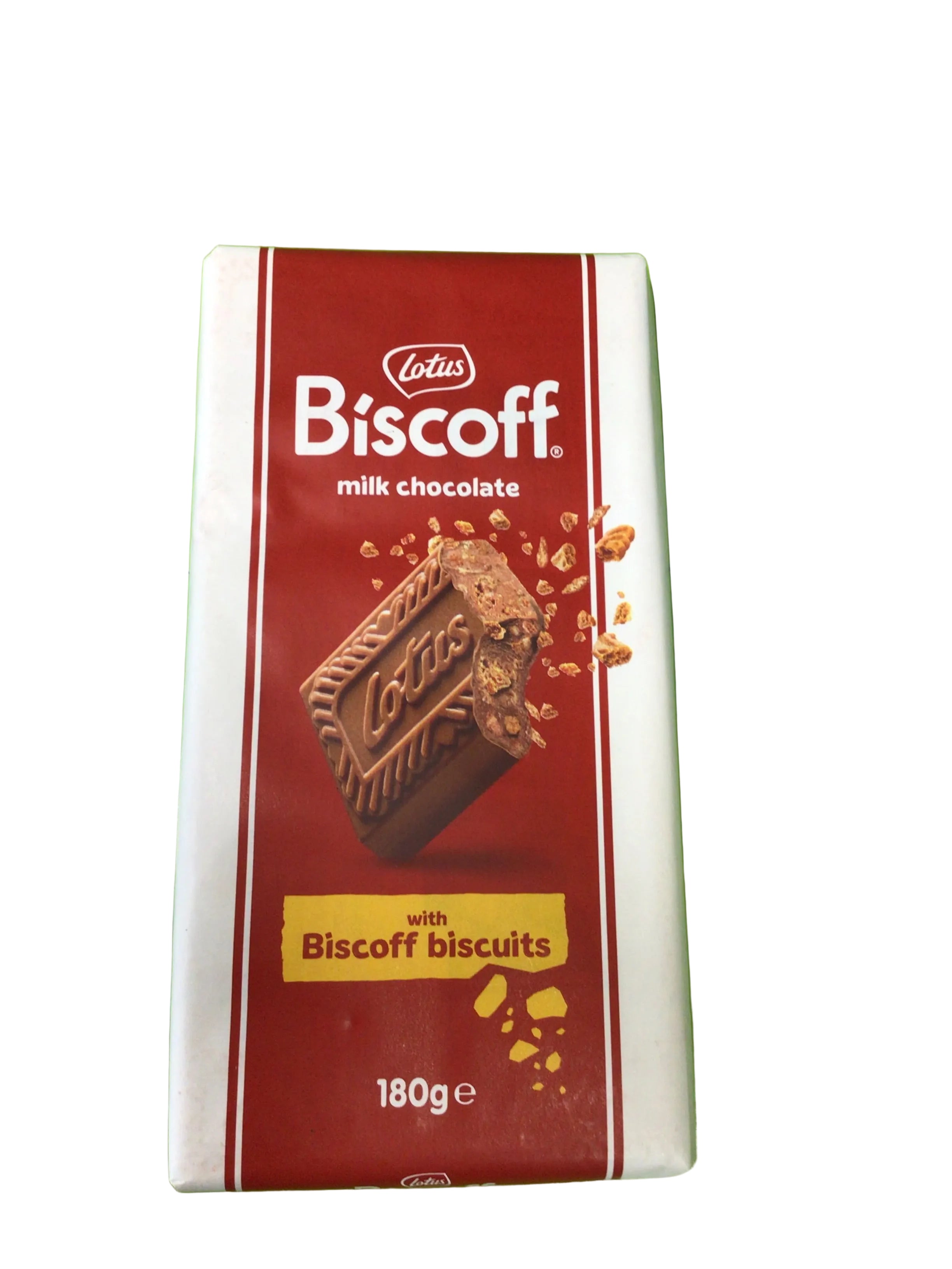 Lotus Biscoff Milk Chocolate Bar (180g)