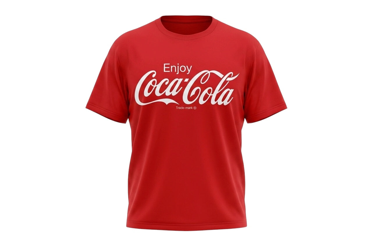 Classic "Enjoy Coca-Cola" Red Graphic Tee