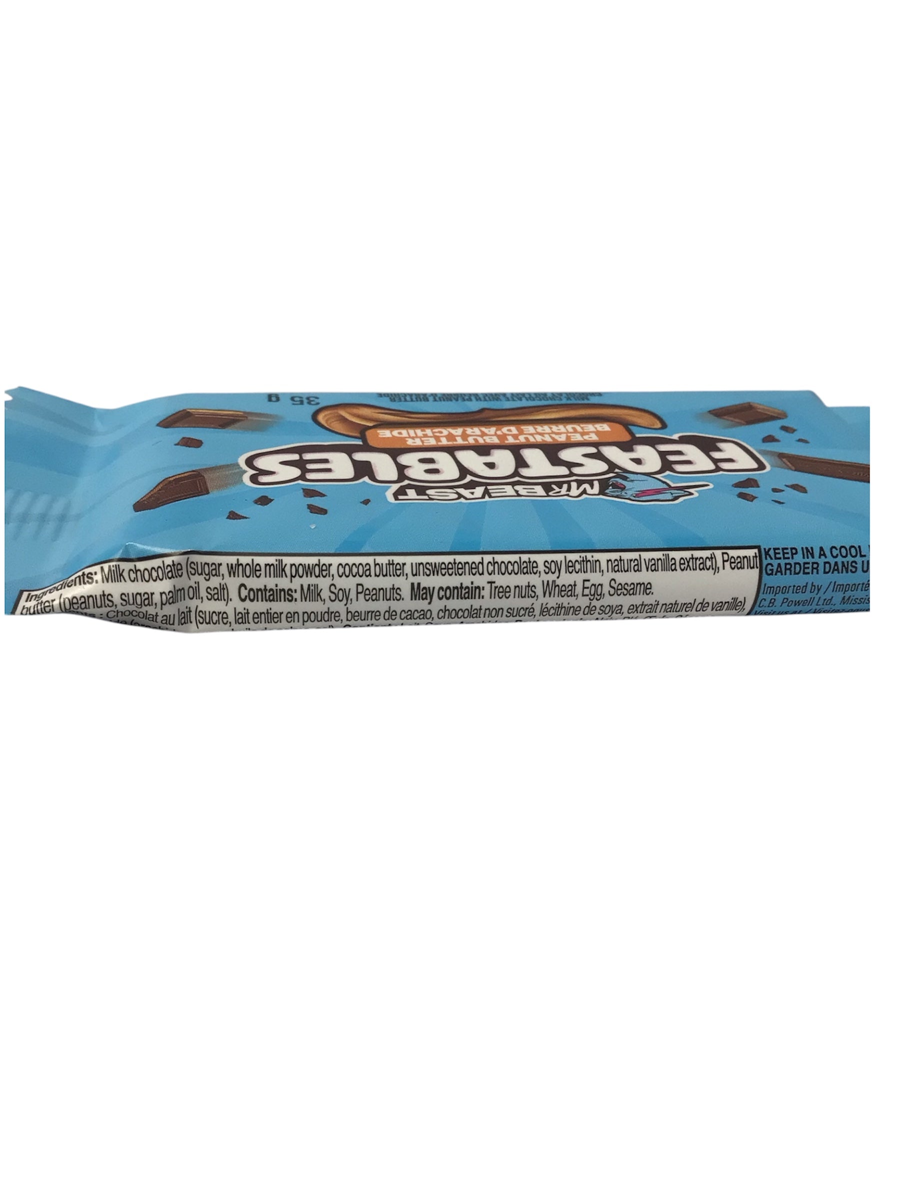 Feastables MrBeast Peanut Butter Milk Chocolate Bar (35g)