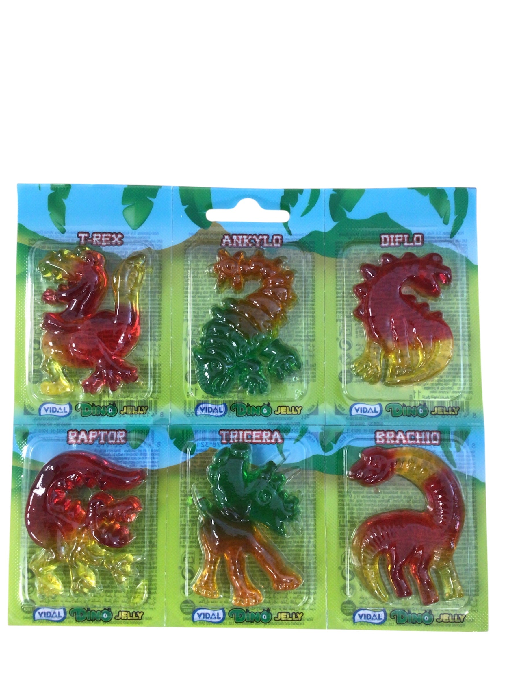 Vidal Dino Jelly: Prehistoric Fruit Gummies