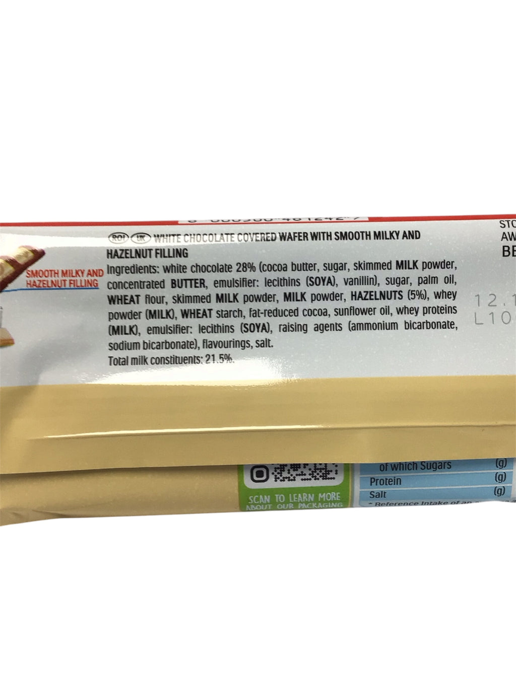 Kinder Bueno White Chocolate Twin Bar (39g)