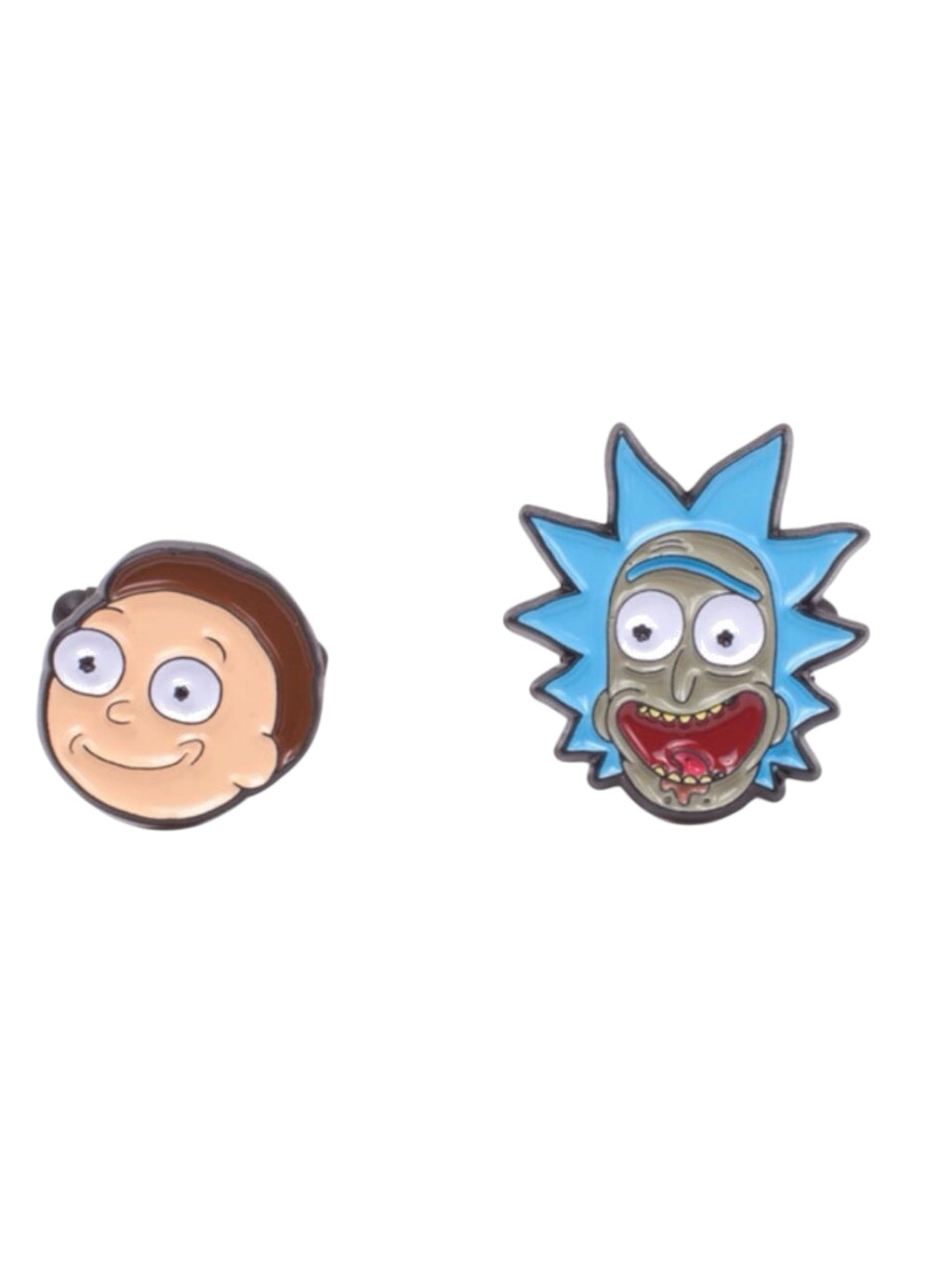 Rick and Morty Enamel Cufflink Set RRP £16