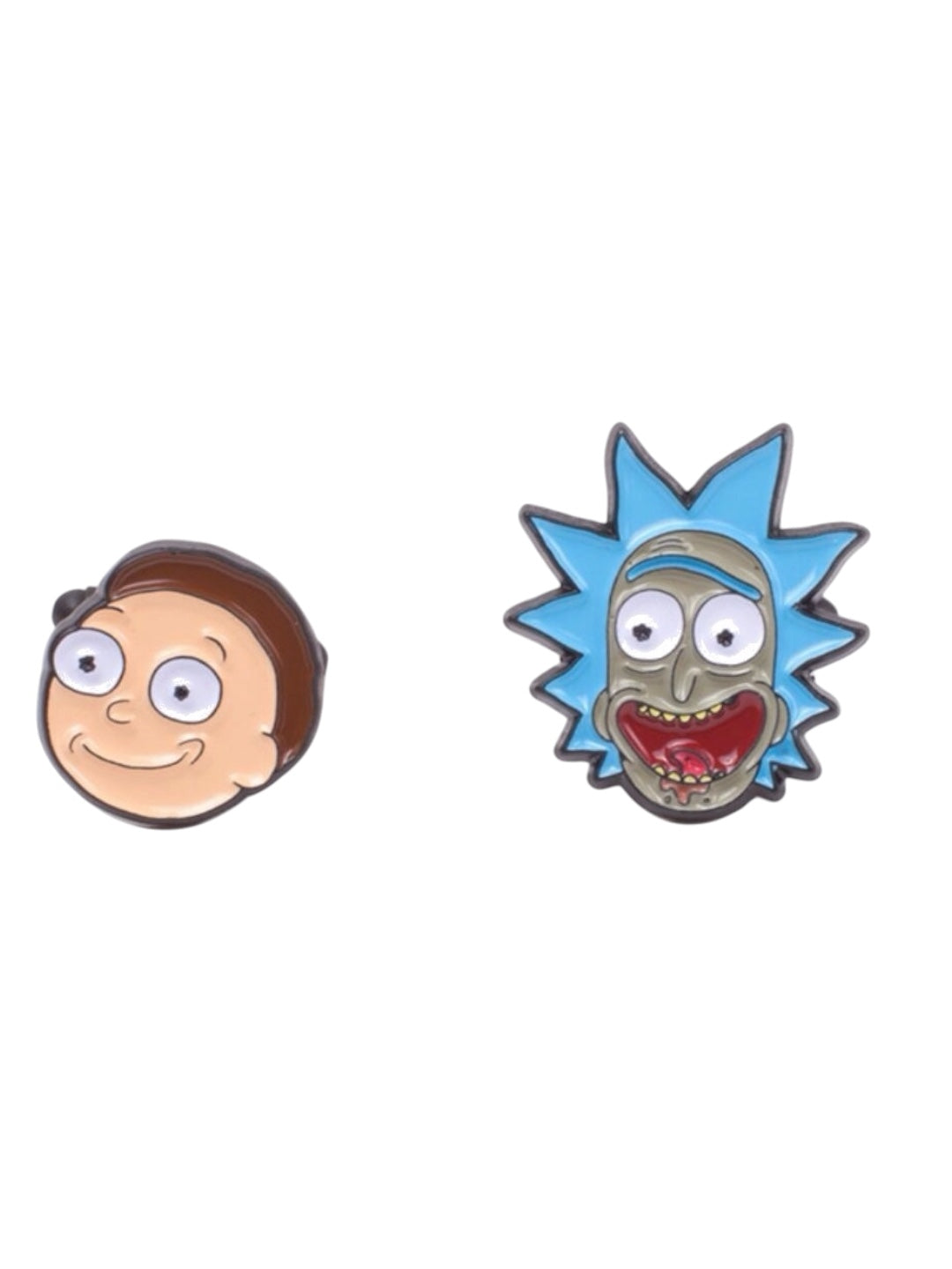 Rick and Morty Enamel Cufflink Set RRP £16