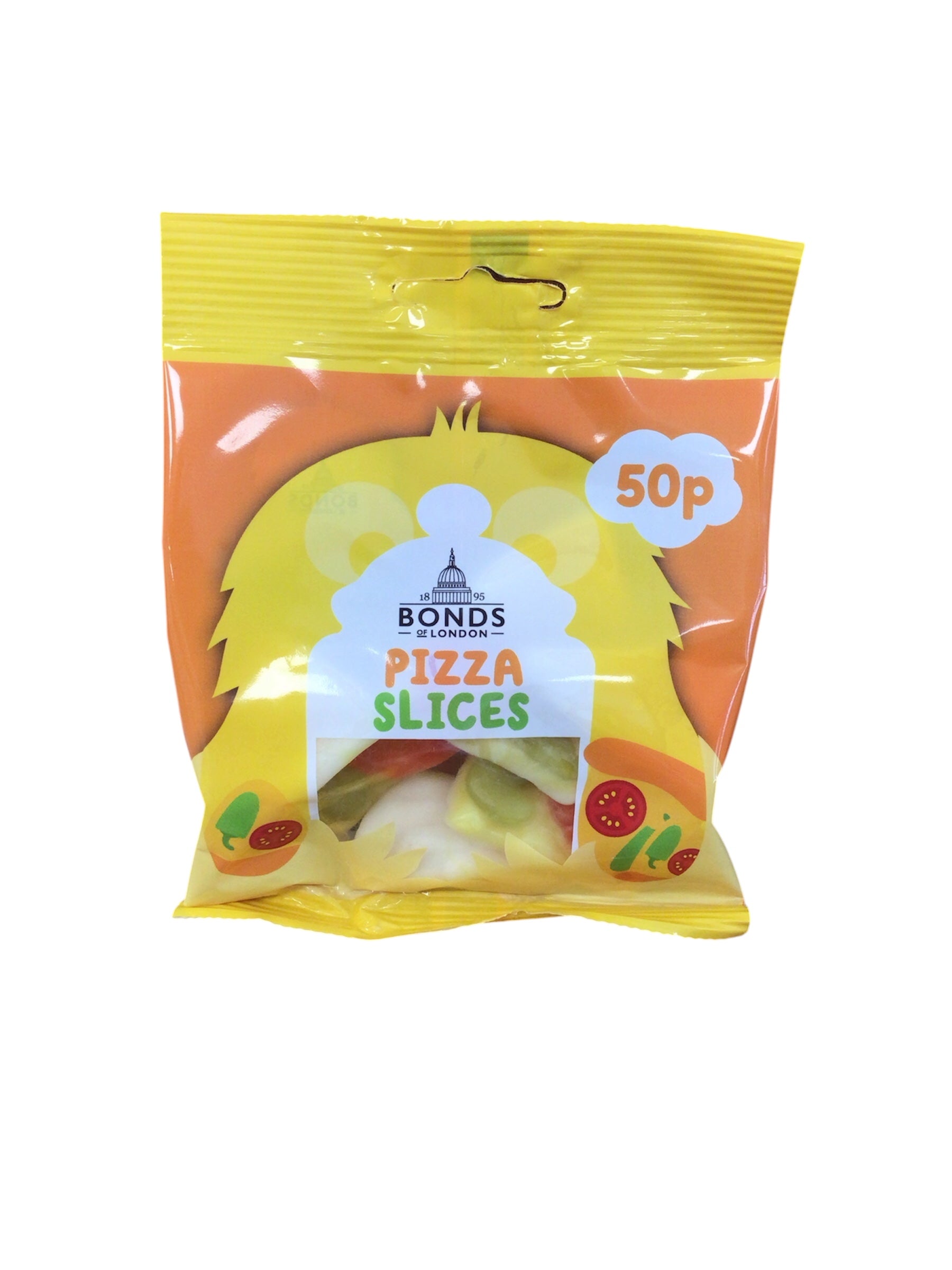 Bonds of London: Pizza Slices Fruit Gummies