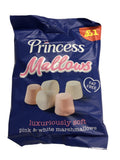 Princess Mallows – Luxuriously Soft Pink & White Marshmallows (£1 Price-Marked Pack)