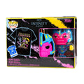Funko Pop! Marvel Studios The Infinity Saga – Thanos Black Light T-Shirt & Bobble-Head Box Set