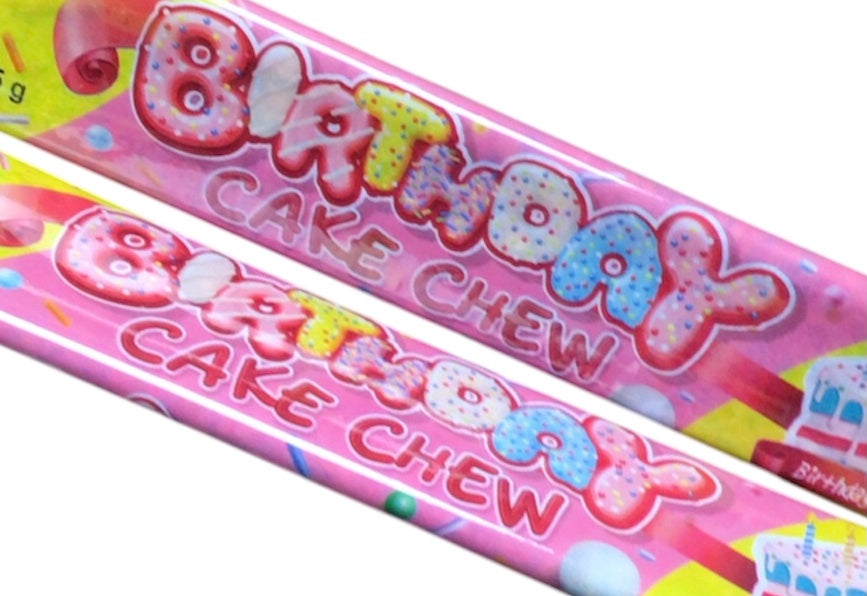 JoJo Birthday Cake Chew (25g) x2