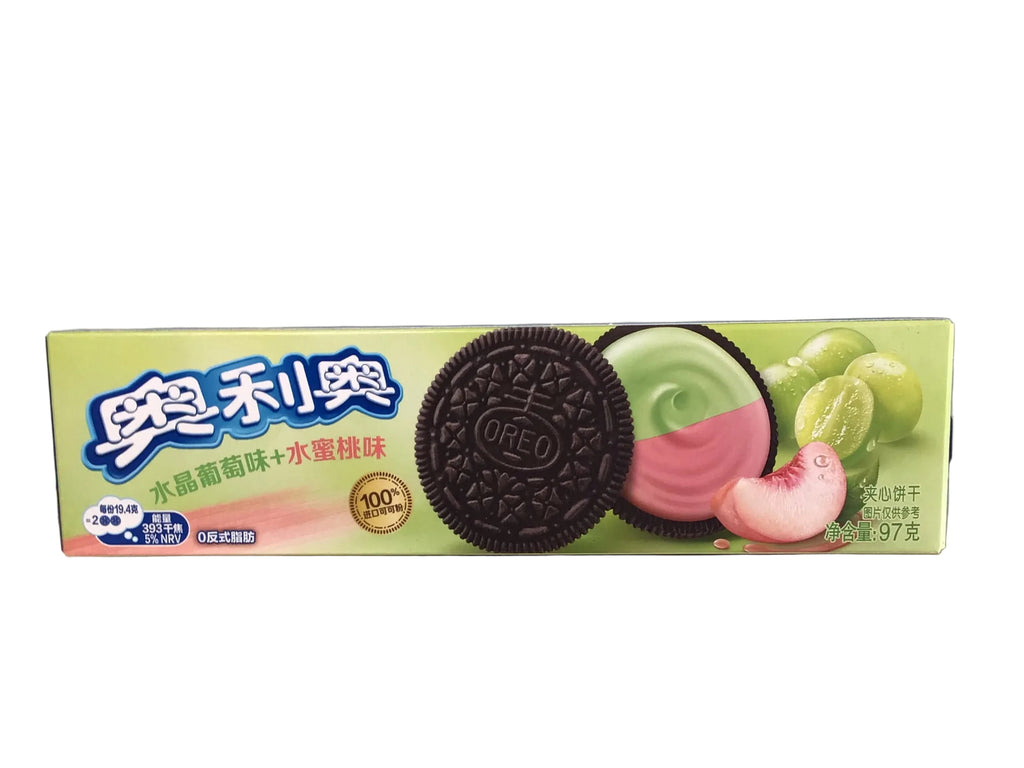 Imported Oreo Grape & Peach Flavoured Sandwich Biscuits (97g)