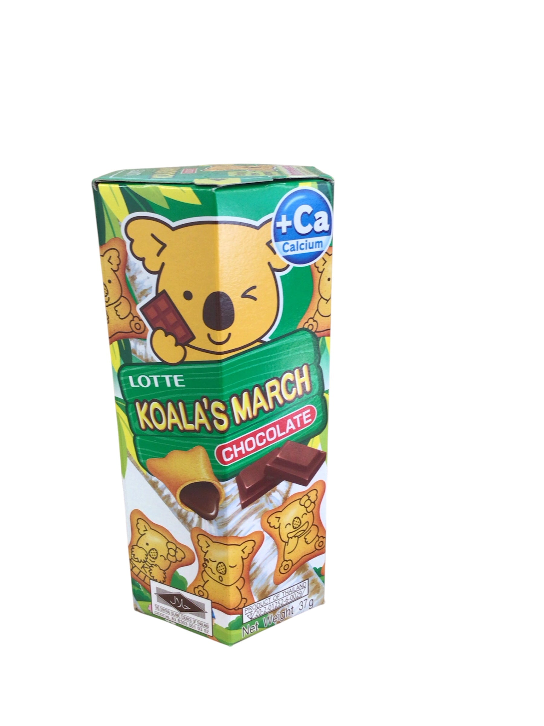 Lotte Koala's March Chocolate Biscuits – Crispy Shell with Creamy Filling (37g)