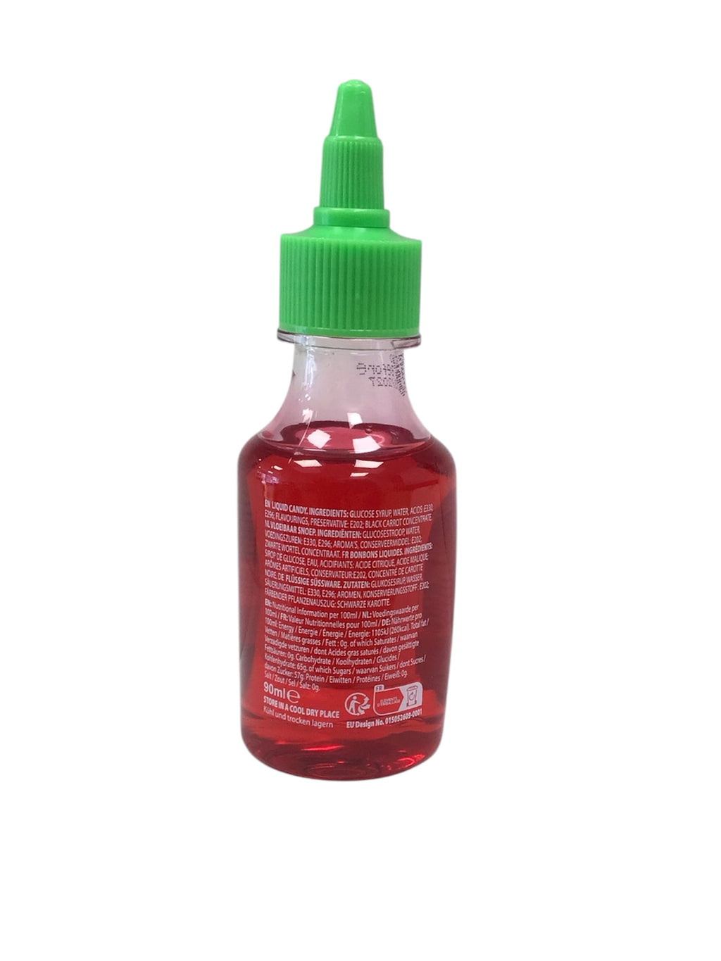 Souracha Super Sour Candy Sauce by Screamers – Novelty Squeeze Bottle Liquid Candy