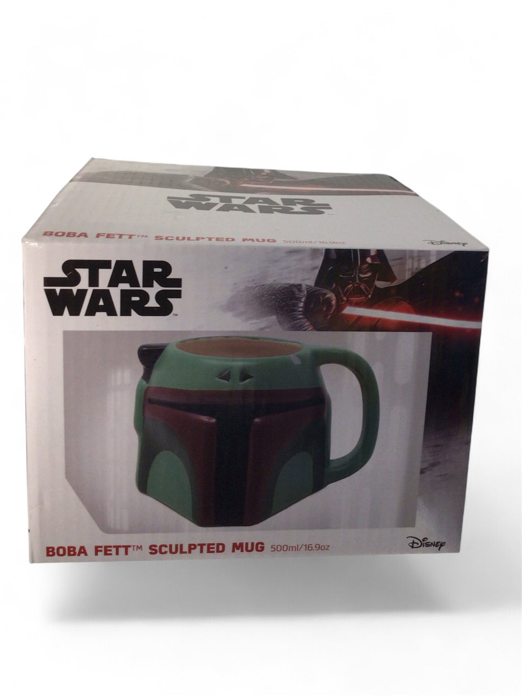 Official Star Wars Boba Fett 3D Sculpted Ceramic Mug – Large 500ml RRP £18
