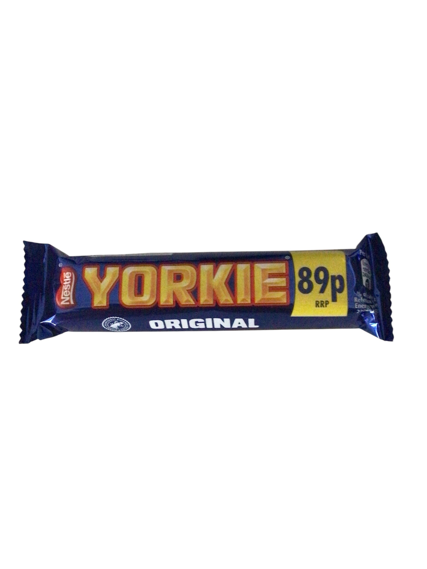 Nestlé Yorkie Original Milk Chocolate Bar (46g, Price-Marked 89p)