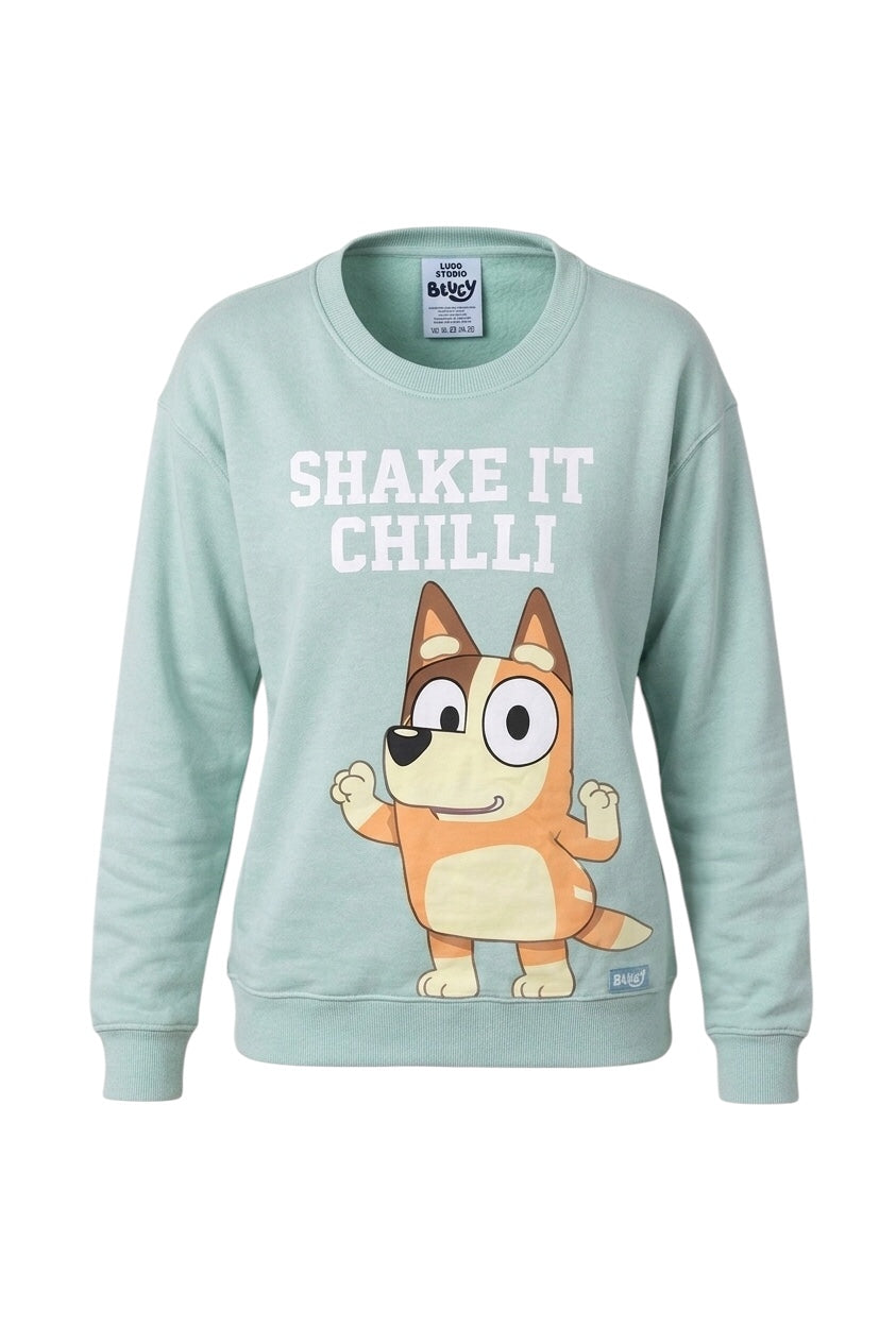 Bluey Shake It Chilli Sweater Size M RRP £26