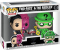 Funko Pop! Heroes: Batman Forever – Two-Face & The Riddler 2-Pack (Glow in the Dark Special Edition) RRP £25