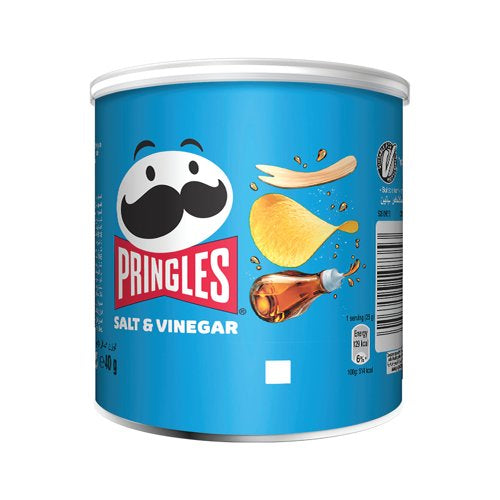 Salt & Vinegar Pringles Snack Can – 40g