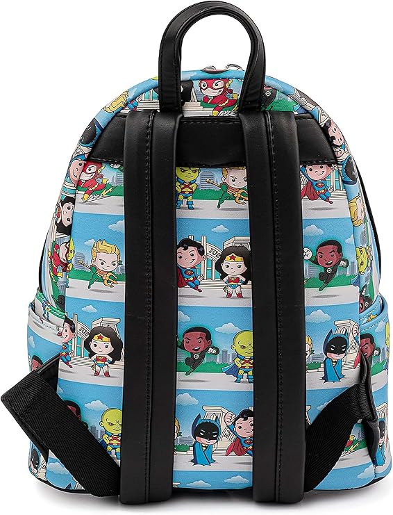 DC Comics Loungefly Justice League Chibi Mini Backpack RRP £80