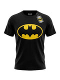 Classic Batman Logo Graphic T-Shirt – Black