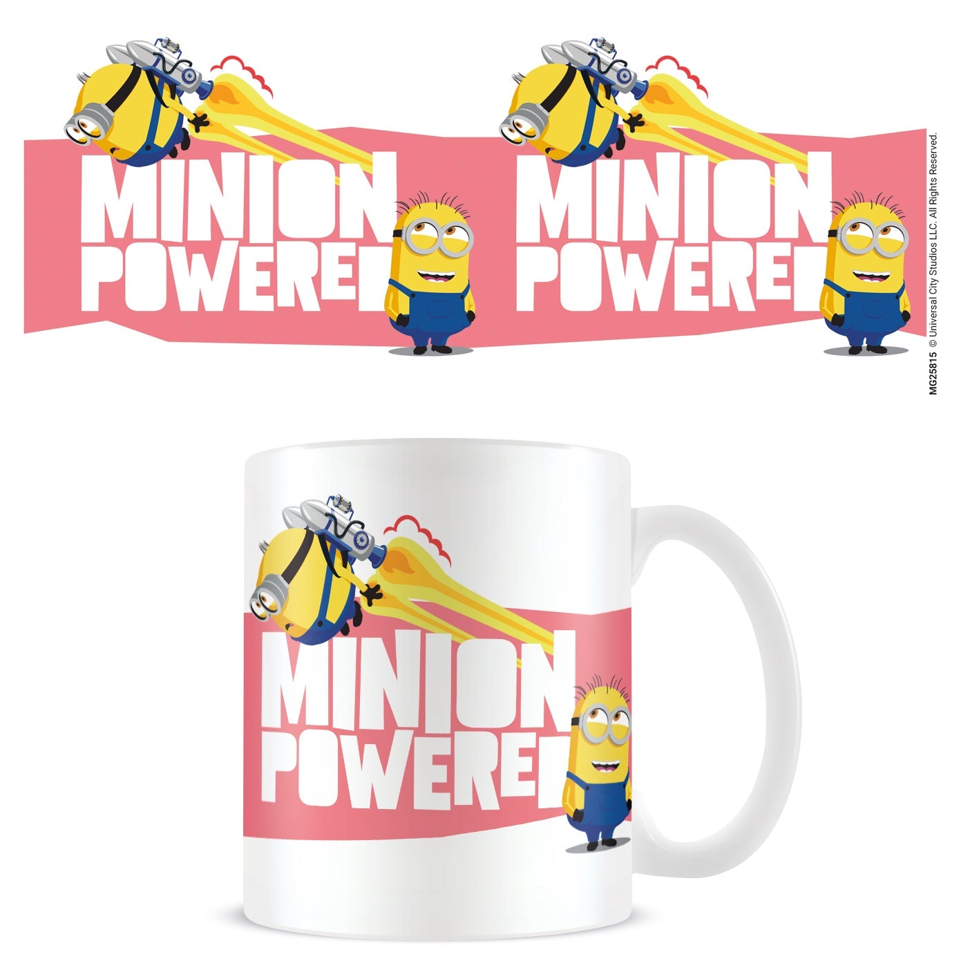 Despicable Me: "Minion Powered" Ceramic Coffee Mug