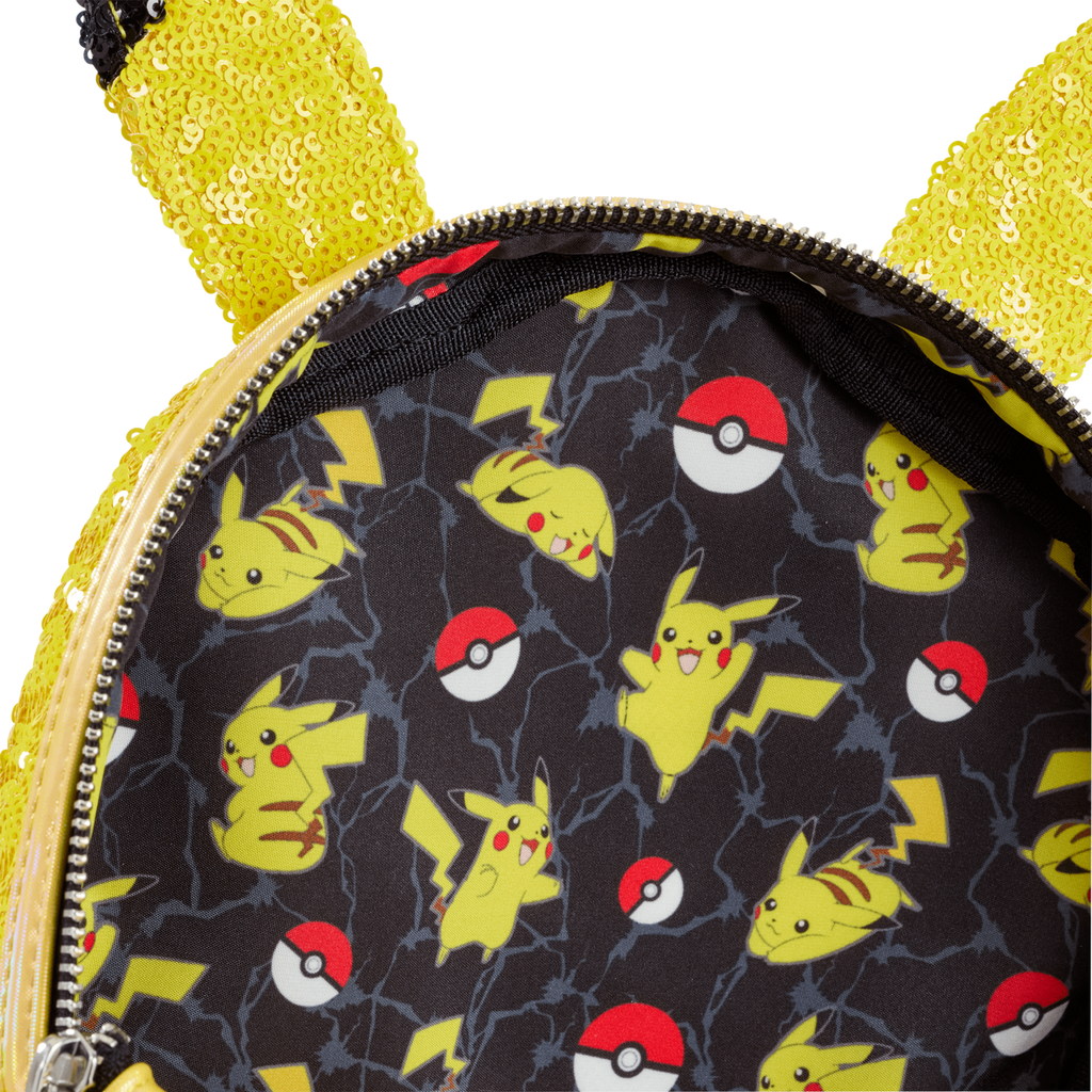 Pokémon Loungefly Pikachu Sequin Mini Backpack RRP £85
