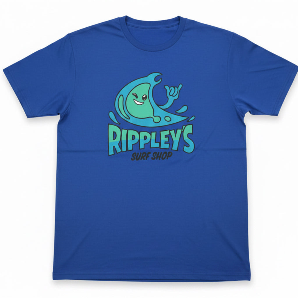 Fortnite Rippley's Surf Shop Graphic T-Shirt – Royal Blue