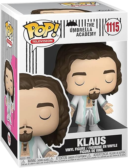Funko Pop! Television: The Umbrella Academy – Klaus Hargreeves #1115 Vinyl Figure RRP £15