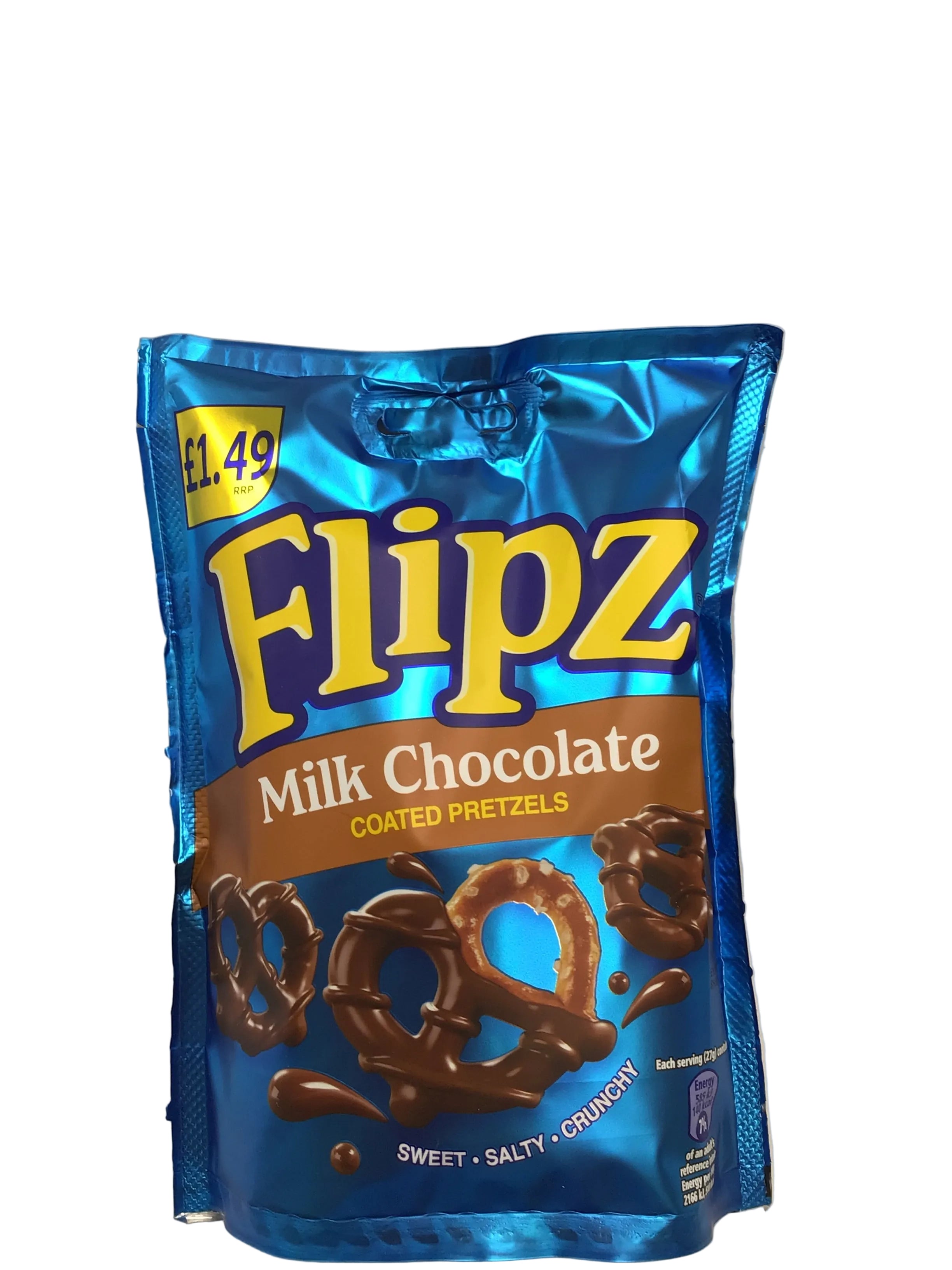 Flipz Milk Chocolate Coated Pretzels (80g)