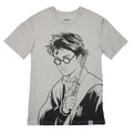Harry Potter Sketch Graphic T-Shirt – Grey Loungefly Unisex Tee RRP £35