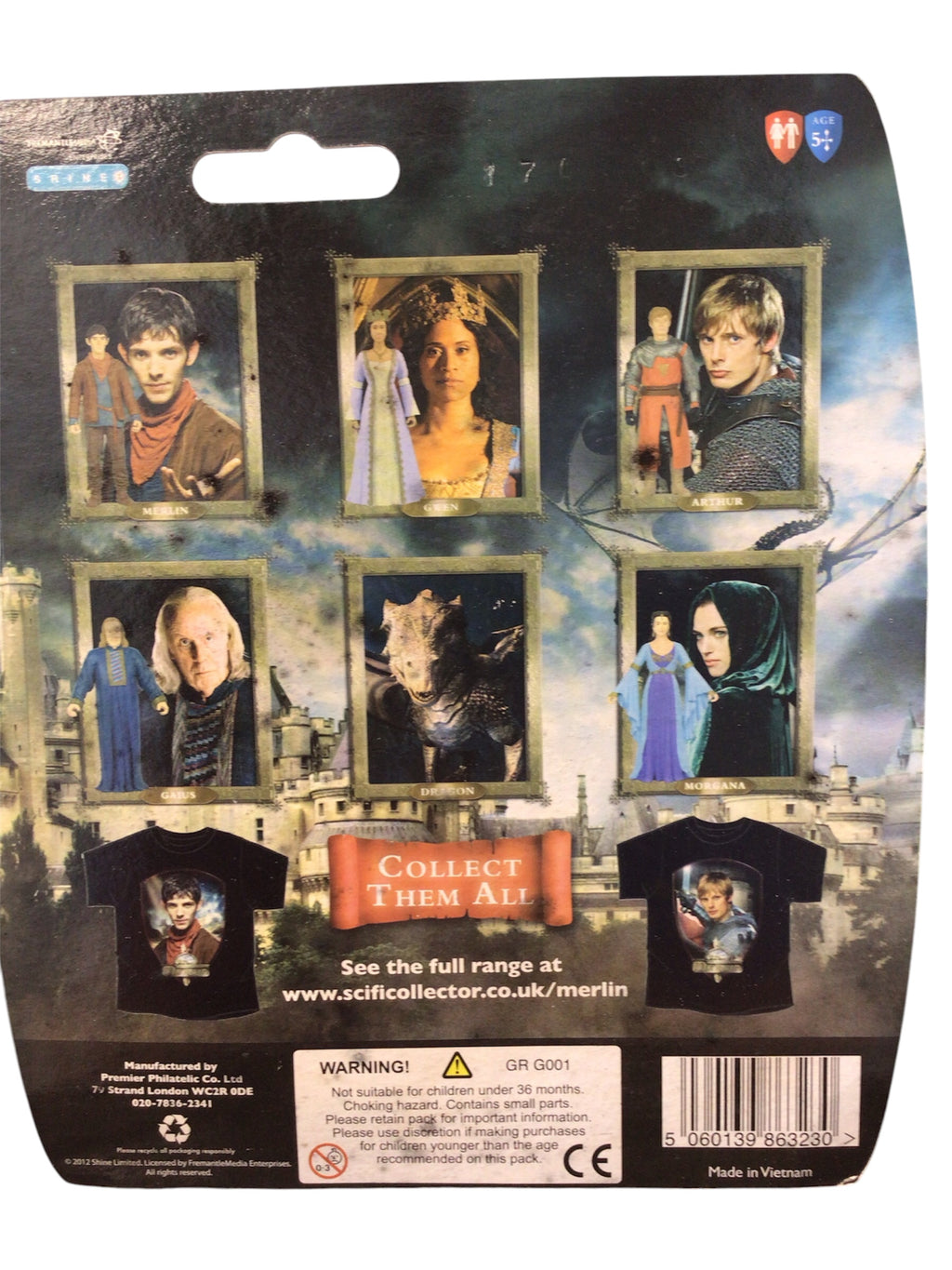 The Adventures of Merlin GWEN (Guinevere) Action Figure - Limited Edition #2281/5000 - Sealed RRP £15