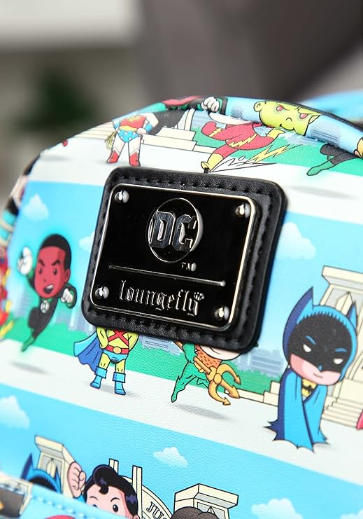 DC Comics Loungefly Justice League Chibi Mini Backpack RRP £80