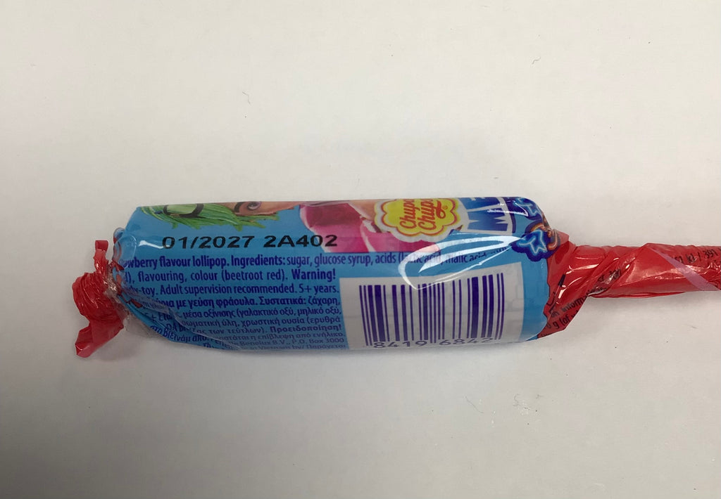 Chupa Chups Melody Pops – Retro Strawberry Whistle Lollipop