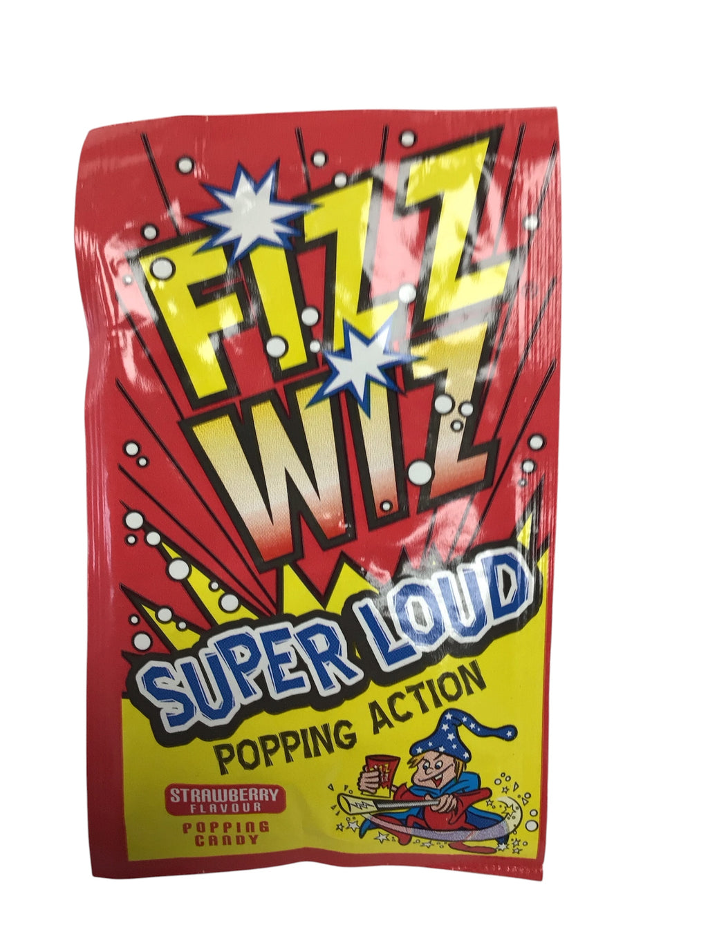 Fizz Wiz Super Loud Strawberry Popping Candy