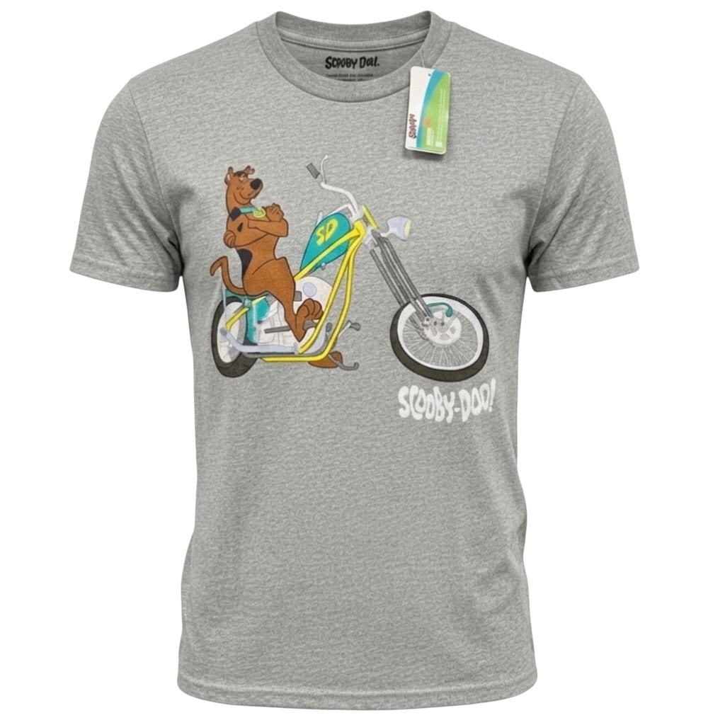 Scooby-Doo "Easy Rider" Men's Heather Gray Graphic Tee