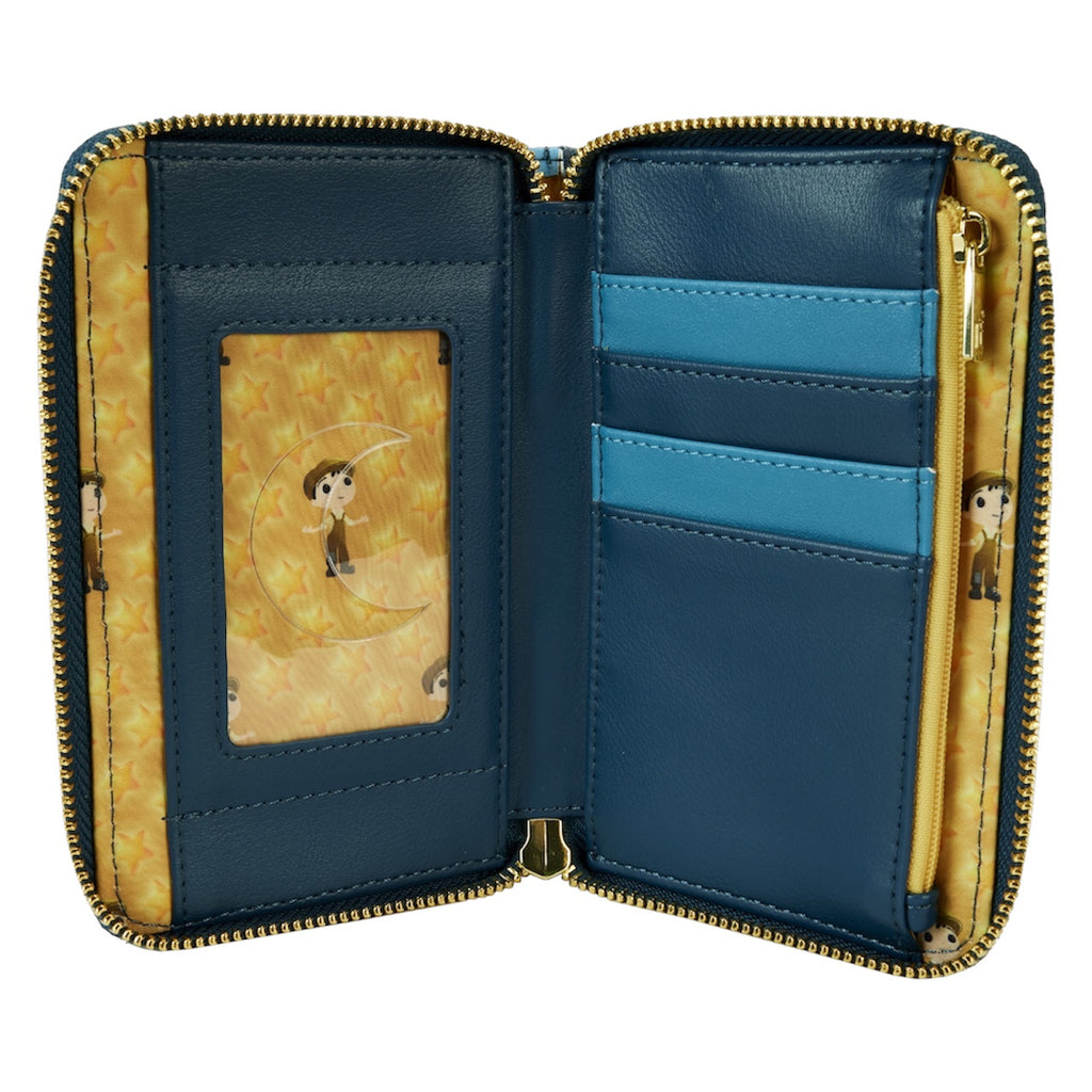 Loungefly Pixar La Luna Moon & Stars Zip-Around Wallet RRP £40