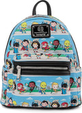 DC Comics Loungefly Justice League Chibi Mini Backpack RRP £80