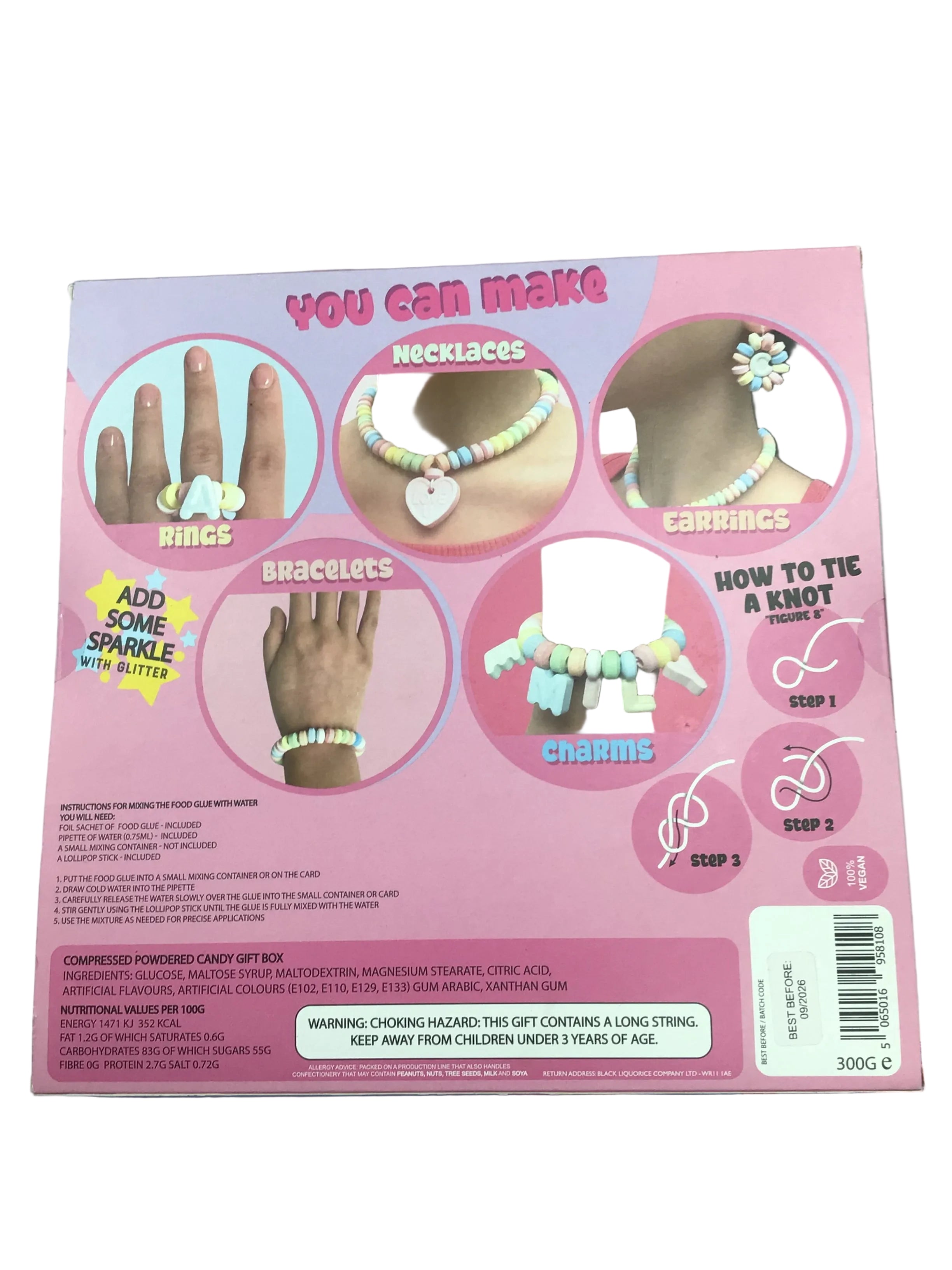 Make Your Own Edible Jewellery Craft Kit (300g)