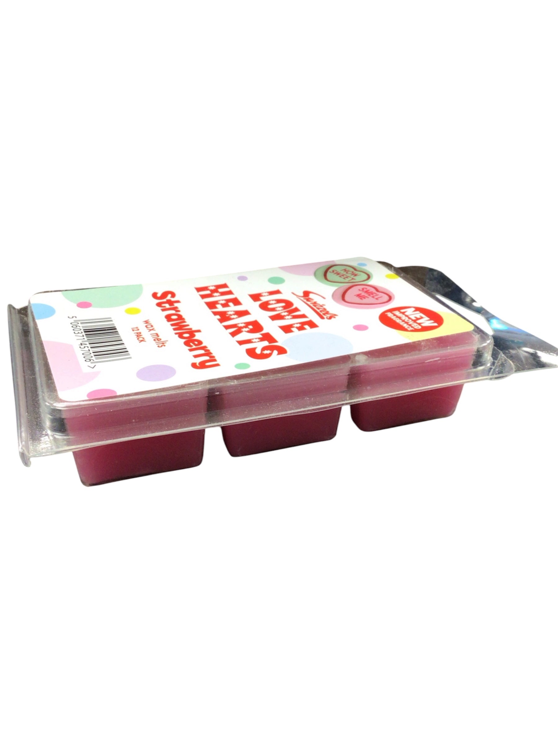 Swizzels Love Hearts Strawberry Scented Wax Melts (12-Pack) RRP £1.50