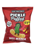 Van Holten's Pickle Puffed Snacks – Hot Mama Hot Pickle Flavoured (£1.25 RRP PMP)