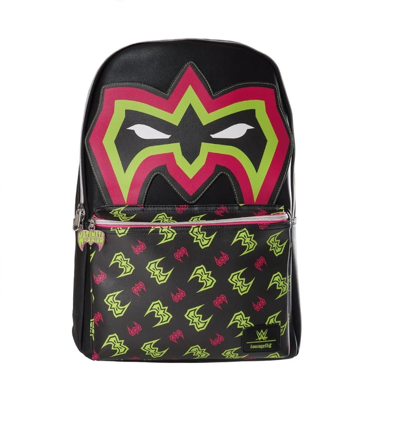 Loungefly WWE Ultimate Warrior Mask Full-Sized Backpack