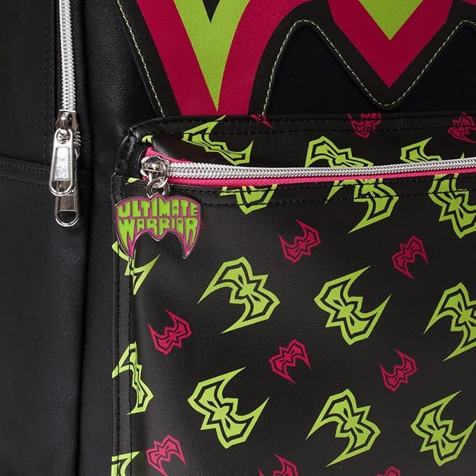 Loungefly WWE Ultimate Warrior Mask Full-Sized Backpack