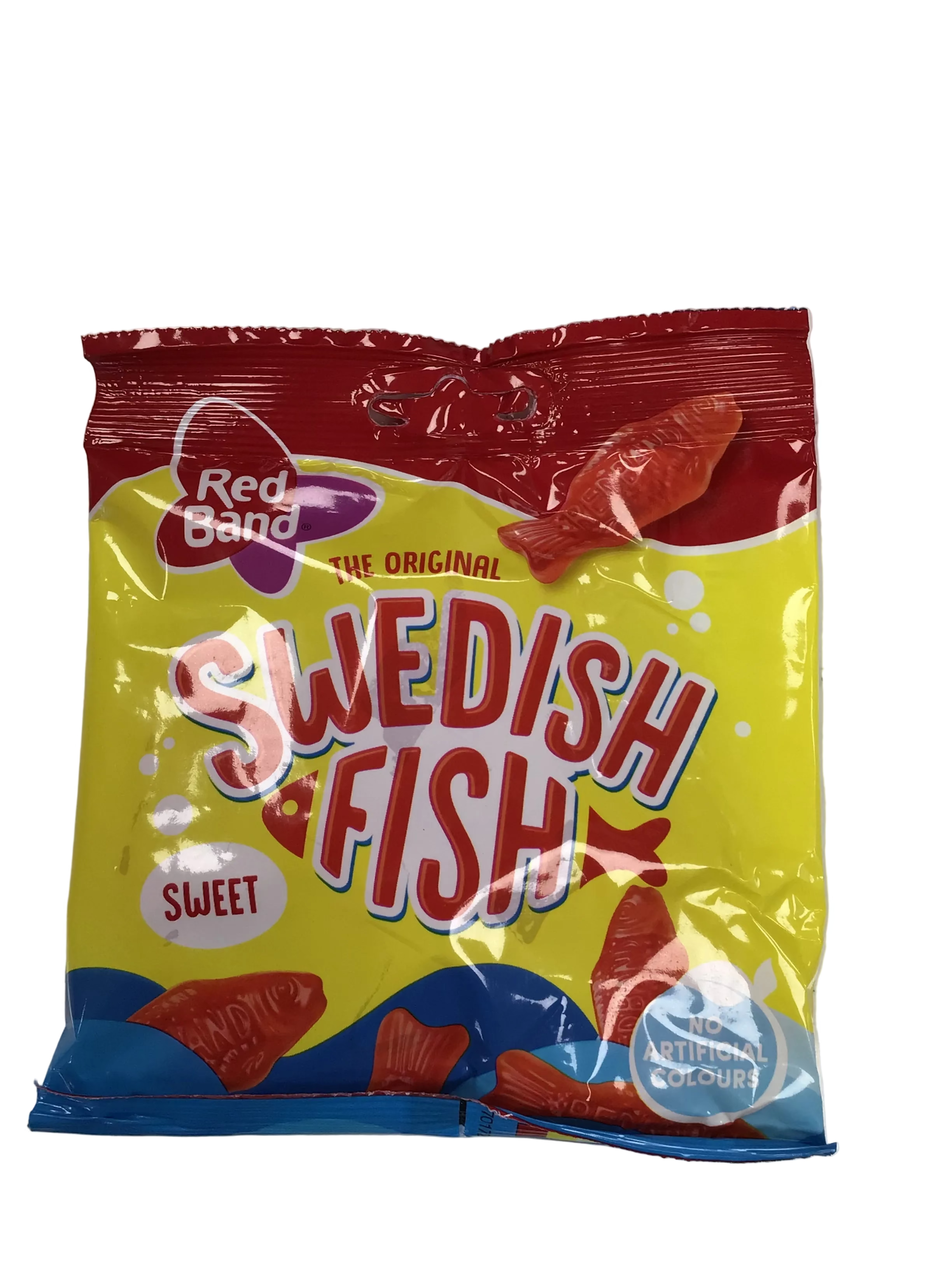 Red Band The Original Swedish Fish Sweets– 100g Bag