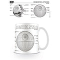 Star Wars Death Star Blueprint Ceramic Mug RRP £10