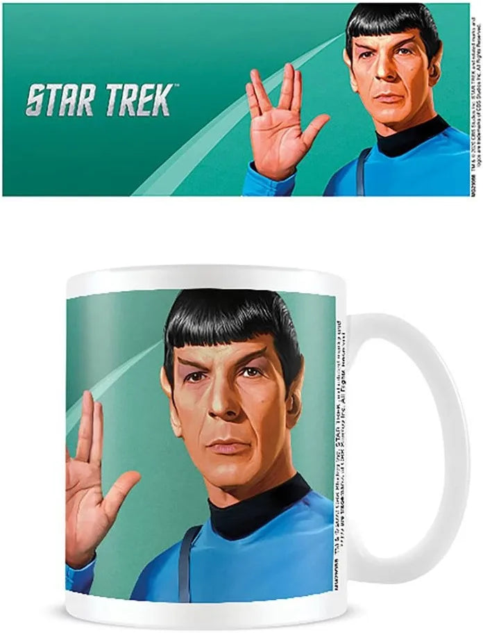 Star Trek Spock "Live Long and Prosper" Ceramic Coffee Mug RRP £10